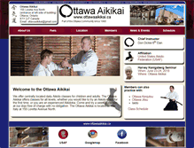 Tablet Screenshot of ottawaaikikai.ca